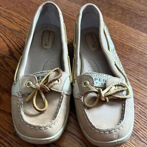Sperry Women's Loafers with Gold Accents